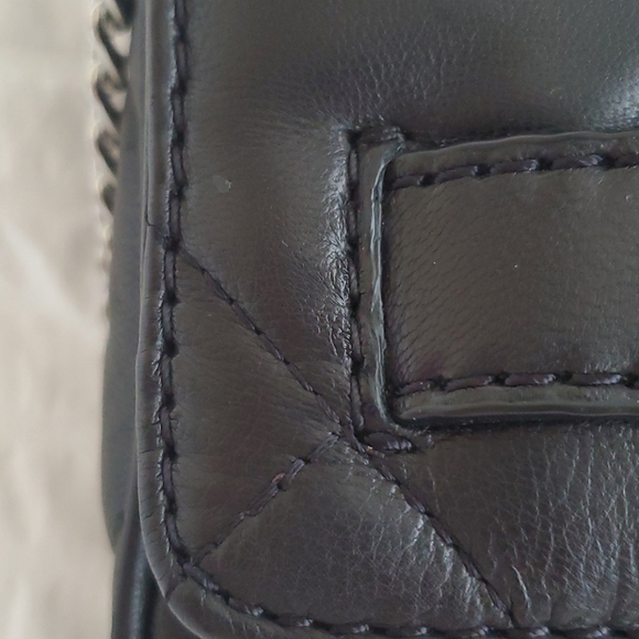 MK Michael Kors Hamilton Leather Clutch Handbag - Picture 11 of 16